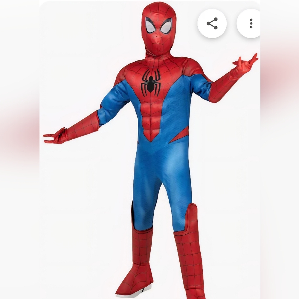 Spider Superhero Kids Costume - Red and Blue